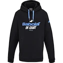 Kinder Hoodie Babolat  Exercise Hood Sweat Jr Black 10 - 12 Jahre