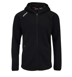 Kinder Hoodie CCM LOCKER ROOM FLEECE FULL ZIP HOODIE black