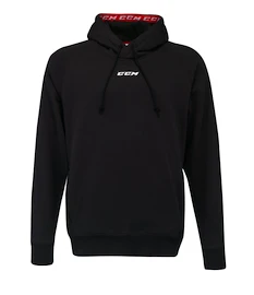 Kinder Hoodie CCM Team Fleece Pullover Hoodie black