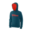 Kinder Hoodie Wilson  Script Cotton Hoody Y Blue Coral