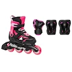 Kinder Inline Skates Rollerblade  Microblade Combo Black/Pink