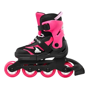 Kinder Inline Skates Rollerblade  Microblade Combo Black/Pink