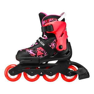 Kinder Inline Skates Rollerblade  Microblade SL Black/Coral  EUR 36,5-40,5