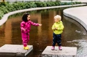 Kinder Jacke Helly Hansen  Bergen 2.0 PU Rainset Magneta