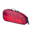 Kinder Schlägertasche Wilson  Junior 3 Pack Red/Infrared