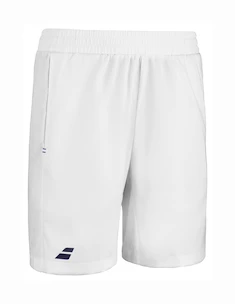 Kinder Shorts Babolat  Play Short Boy White/White 8 - 10 Jahre