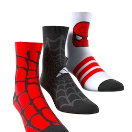Kinder Socken adidas Marvel Kids Spiderman Socks 3 Pack