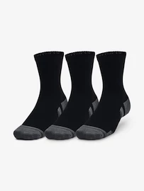 Kinder Socken Under Armour Performance Cotton 3p Mid-BLK