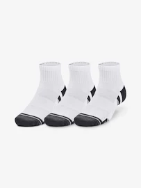 Kinder Socken Under Armour Performance Cotton 3p Qtr-WHT