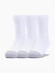 Kinder Socken Under Armour  Youth Crew-WHT