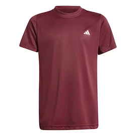 Kinder T-Shirt adidas B Club Tee Shadow Red