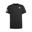 Kinder T-Shirt adidas  Boys Club 3STR Tee Black