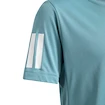 Kinder T-Shirt adidas  Club Tennis 3-Stripes T-Shirt Kids Powder Teal