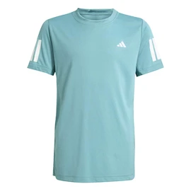 Kinder T-Shirt adidas Club Tennis 3-Stripes T-Shirt Kids Powder Teal