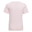 Kinder T-Shirt adidas  Essentials 3-Stripes Clear Pink