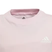 Kinder T-Shirt adidas  Essentials 3-Stripes Clear Pink