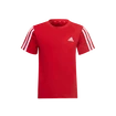 Kinder T-Shirt adidas  Essentials 3-Stripes Tee Vivid Red