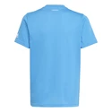 Kinder T-Shirt adidas  Thiem Logo Graphic Tee Blue