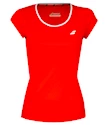 Kinder T-Shirt Babolat Core Flag Club Tee Red