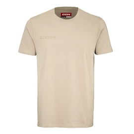 Kinder T-Shirt CCM Core SS Tee Sand