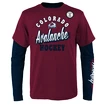 Kinder T-Shirt Outerstuff  TWO MAN ADVANTAGE 3 IN 1 COMBO COLORADE AVALANCHE