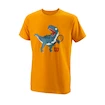 Kinder-T-Shirt Wilson Boys Trex Tech Tee Orange