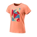 Kinder T-Shirt Wilson Prism Play Tech Tee Papaya