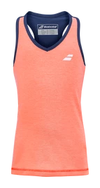 Kinder Tank Top Babolat Play Tank Top Fluo Strike