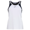 Kinder Tank Top Head  Club 22 Tank Top Girls White/Dark Blue 164 cm