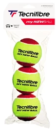 Kinder-Tennisbälle Tecnifibre My New Ball (3 St.)