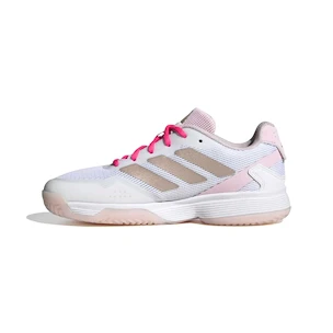 Kinder Tennisschuhe adidas  Ubersonic Kids Off White/Silver Metallic  EUR 38