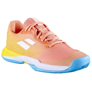 Kinder Tennisschuhe Babolat Jet Mach 3 Clay Jr Girl Coral/Gold Fusion  EUR 37
