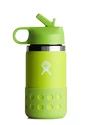 Kinder Trinkflasche Hydro Flask  12 OZ Wide Mouth Straw Lid and Boot Firefly