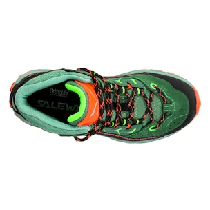 Kinderschuhe Salewa  JR Alp Trainer Mid GTX Zelené