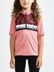 Kindertrikot Craft Keep WARM Bike Junior pink