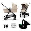 Kinderwagen Kinderkraft Newly 3In1 Sand Beige + Mink Pro
