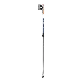 Klappstöcke Leki Smart Supreme, midnightblue dark metallic-darkblue-white, 100 - 130 cm