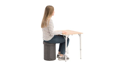 Klappstuhl  Outwell  Dawlish High Seat & Storage Grey Melange SS22