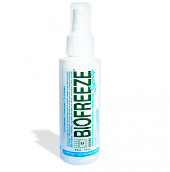 Kühlendes und schmerzlinderndes Biofreeze Spray