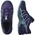 Laufschuhe für Kinder Salomon Speedcross CSWP Grape Wine/Mallard Blue