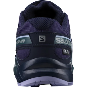 Laufschuhe für Kinder Salomon Speedcross CSWP Grape Wine/Mallard Blue
