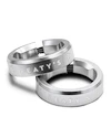 Lenkerklemmringe PEATY'S  Monarch lock ring silver (pgm-lck-rng-sil-10)