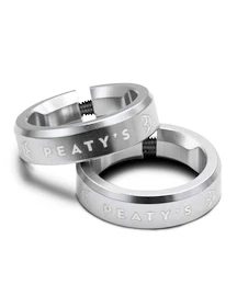 Lenkerklemmringe PEATY'S Monarch lock ring silver (pgm-lck-rng-sil-10)