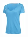 Mädchen T-Shirt Babolat  Play Cap Sleeve Top Girl Cyan Blue