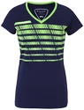 Mädchen T-Shirt Tecnifibre  Lady F2 Airmesh Navy/Green