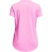 Mädchen T-Shirt Under Armour Tech Graphic Big Logo SS rosa