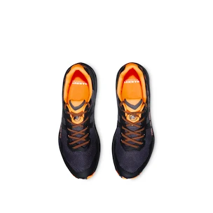 Männer Schuhe Mammut  Sertig II Low Black/Vibrant Orange