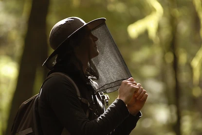 Moskitonetz Life system  Midge/Mosquito Head Net Hat