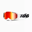 Motocross-Brille 100%  Armega weiß