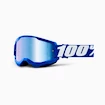 Motocross-Brille 100%  Strata 2 blau